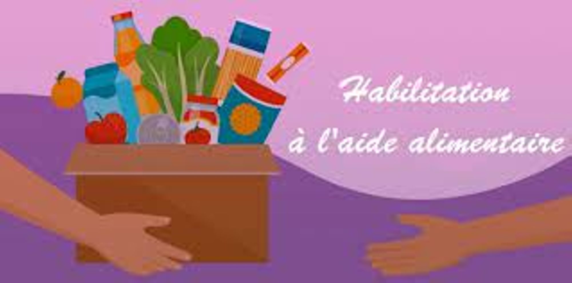 Habilitation aide alimentaire 2023