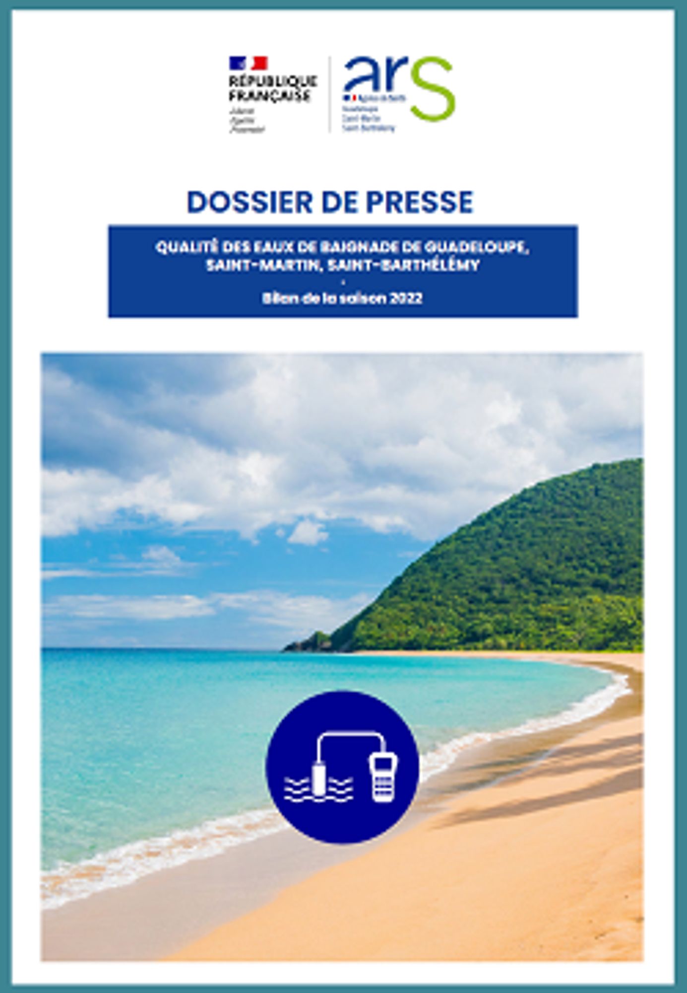 Visuel bilan 2022 qualité des eaux de baignade