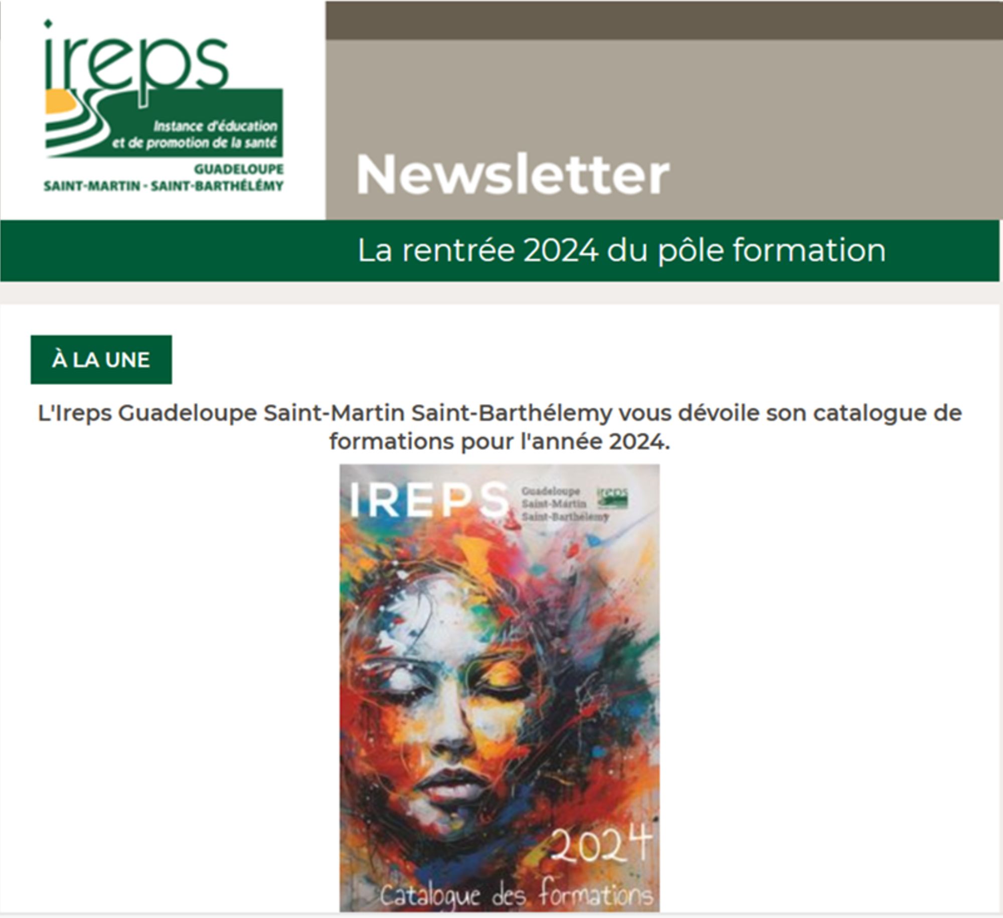  La rentrée du pôle formation Ireps 2024