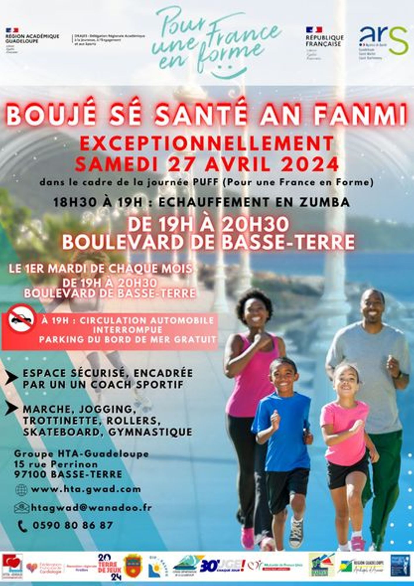 Visuel Boujé Sé Santé an Fanmi!