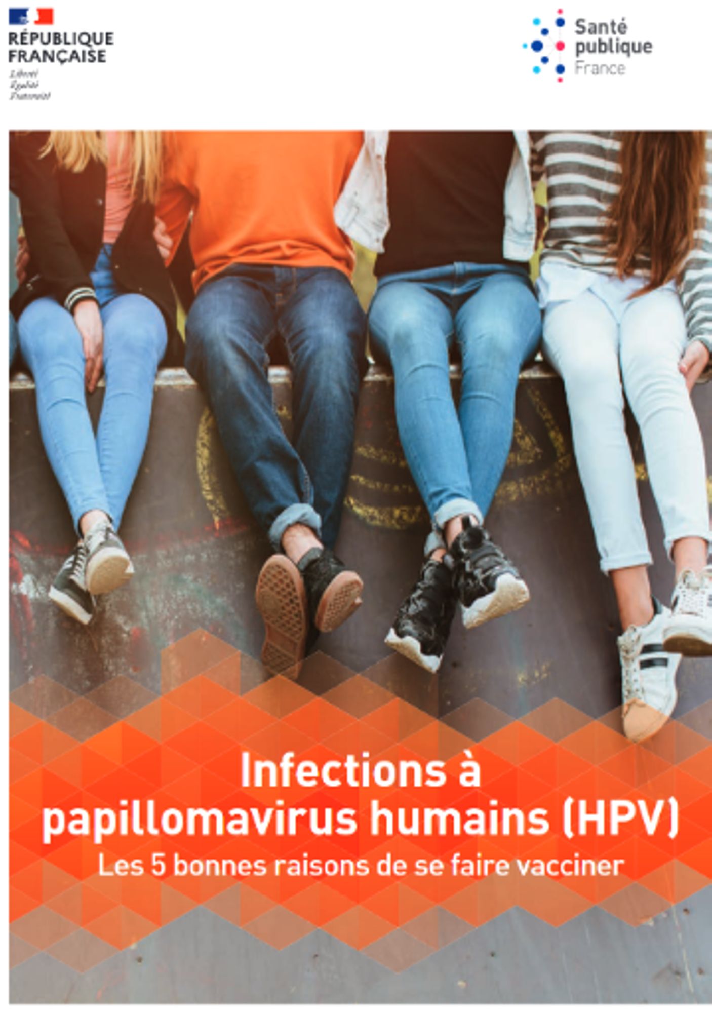 Dépliant « 5 bonnes raisons de se faire vacciner HPV »