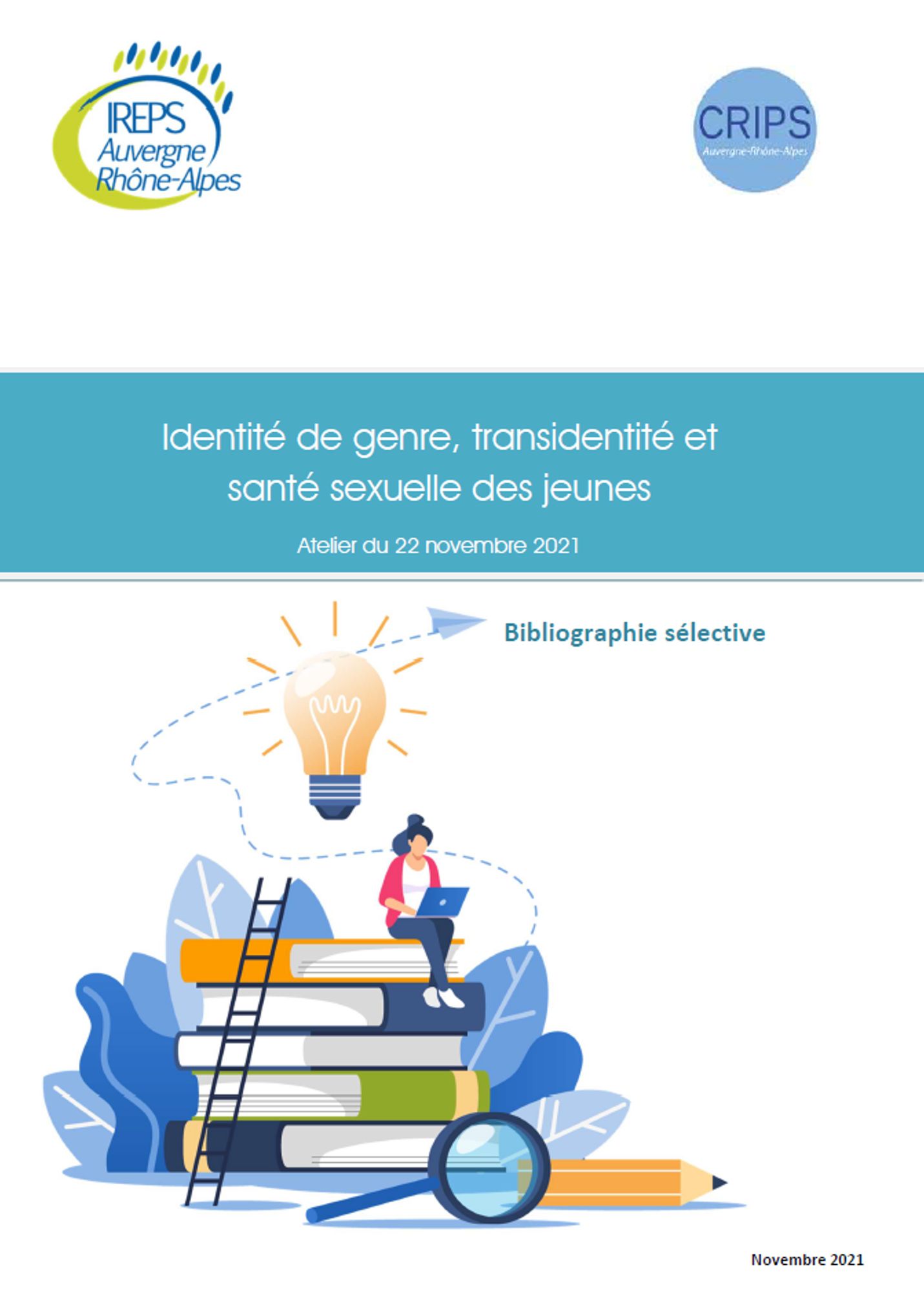 visuel biblio sélective Ireps Rhône-Alpes 2021