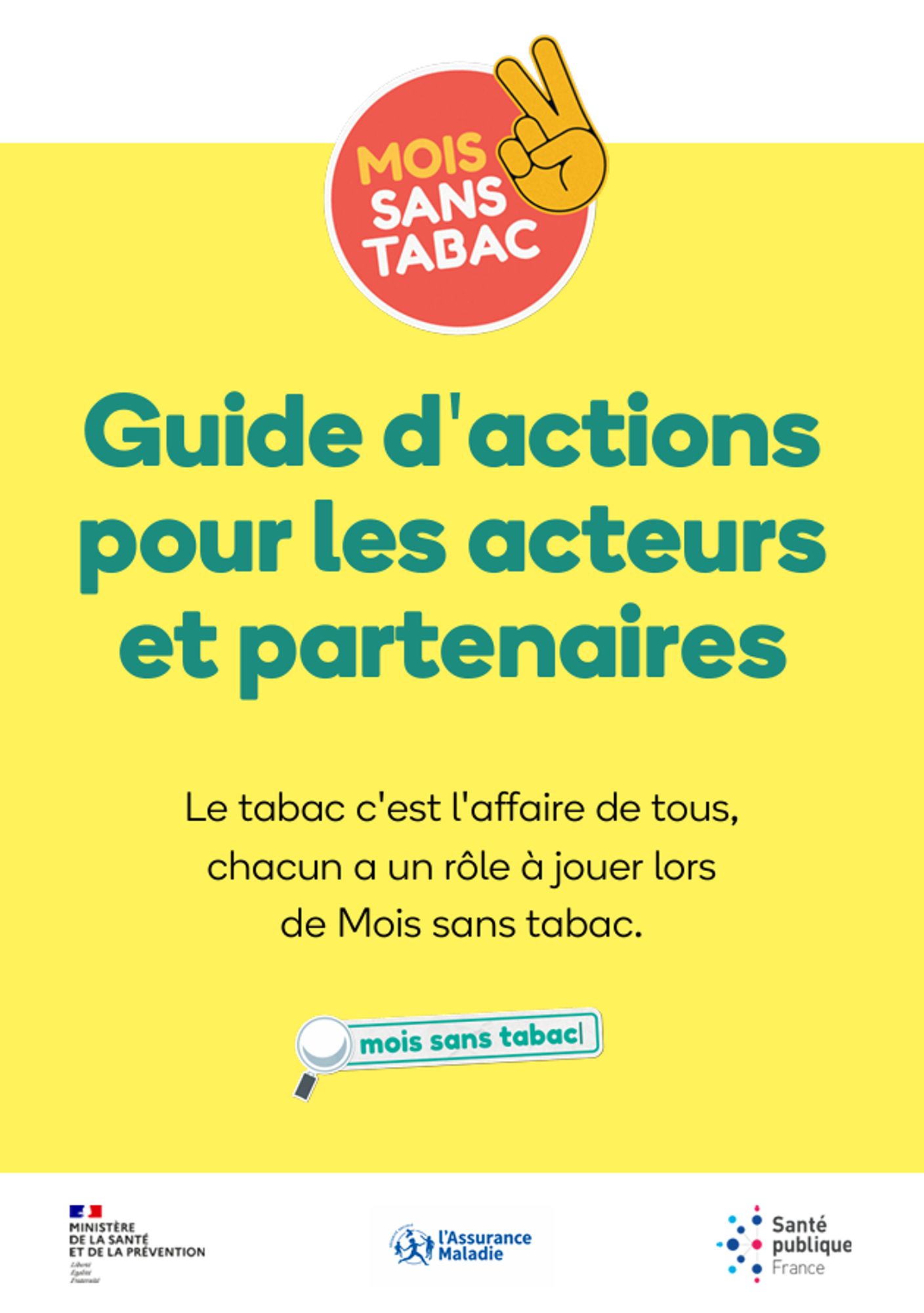 Le Guide d'actions du mois sans tabac 2024 est paru, n'hésitez pas à vous inscrire !  