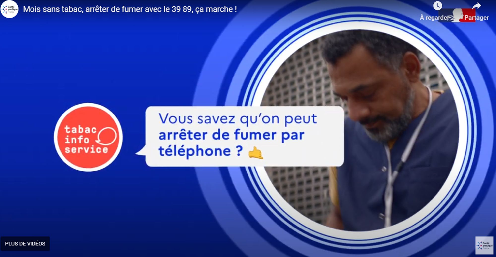 Mois sans tabac arrêter de fumer  par téléphone avec le 3989