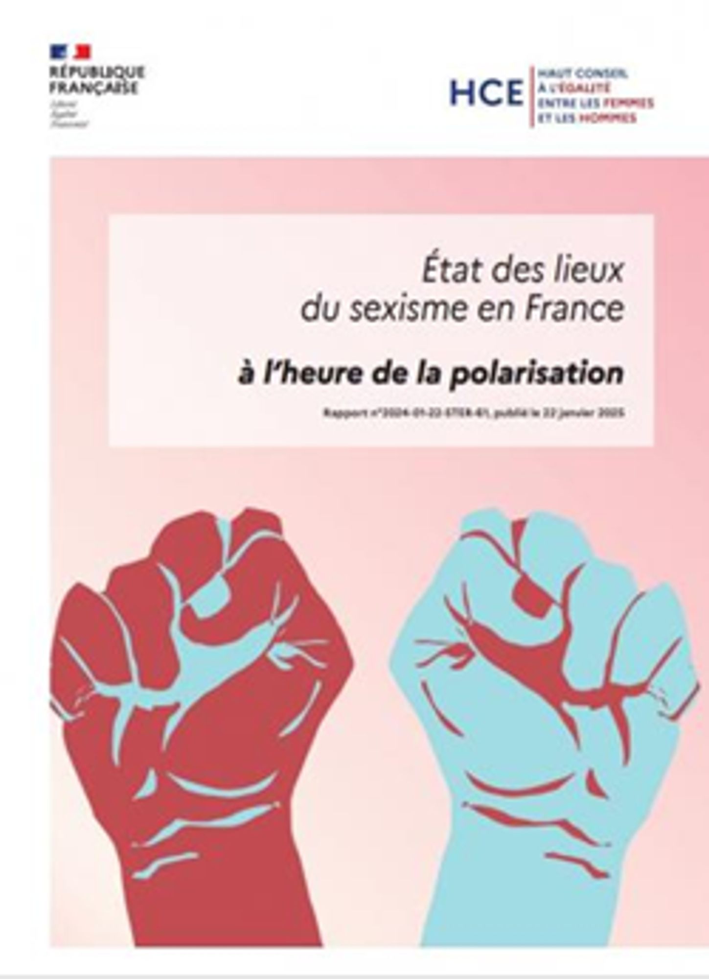 Rapport sur l'état des lieux du sexisme en France 2025 - HCe