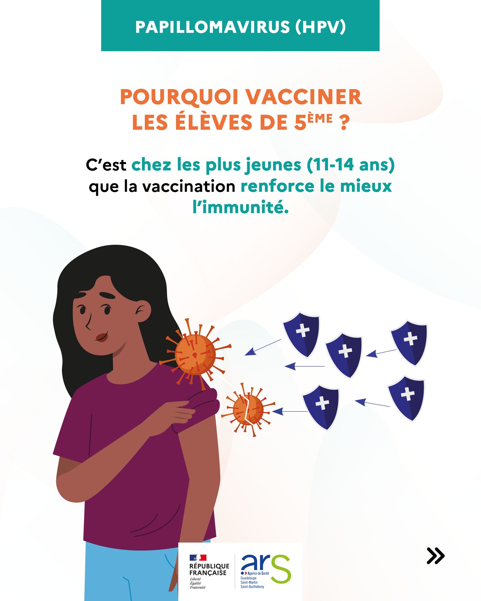 Visuel vignette campagne ccination HPV
