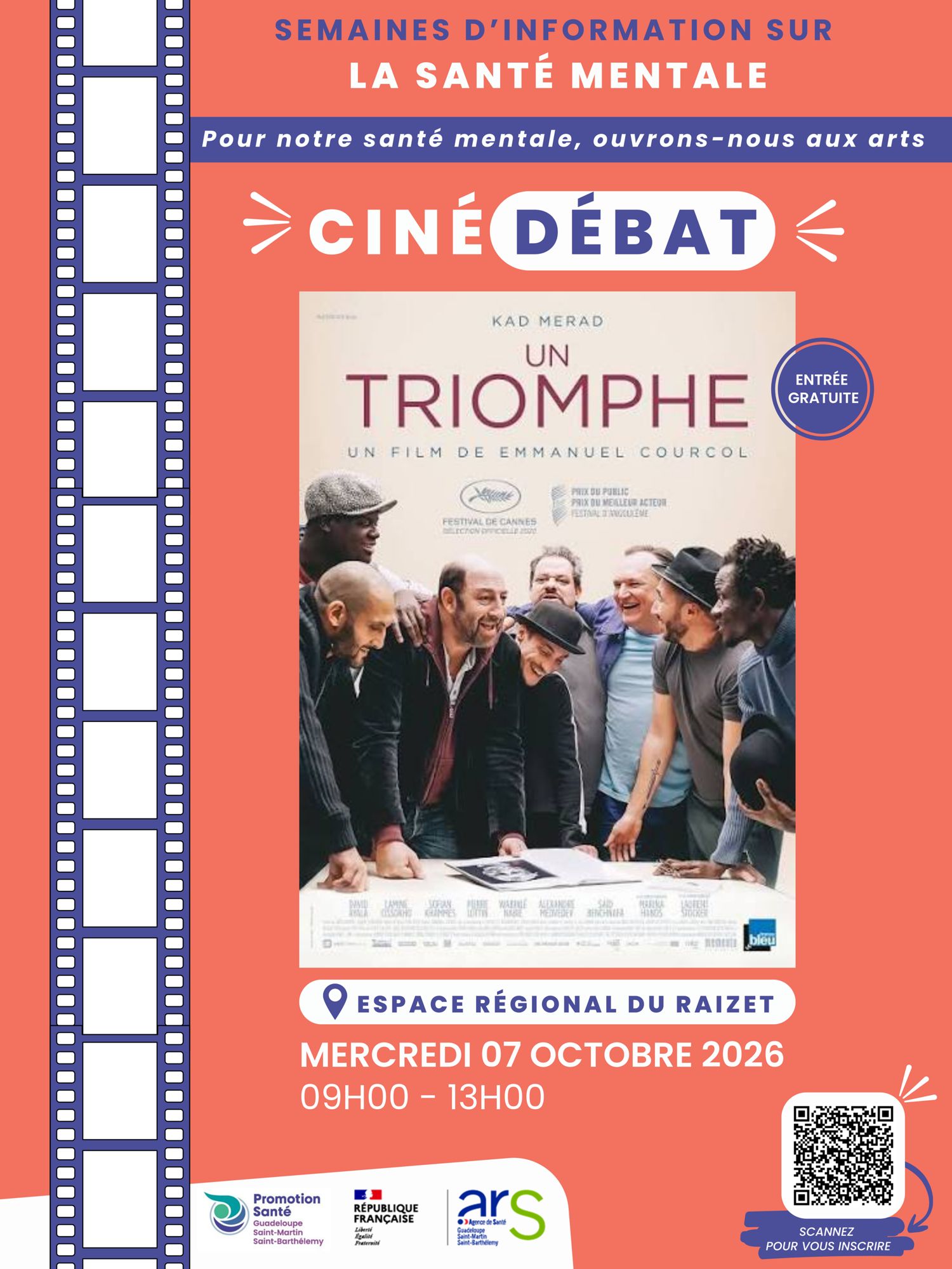 Ciné-débat – Semaines d’Information sur la Santé Mentale 2026