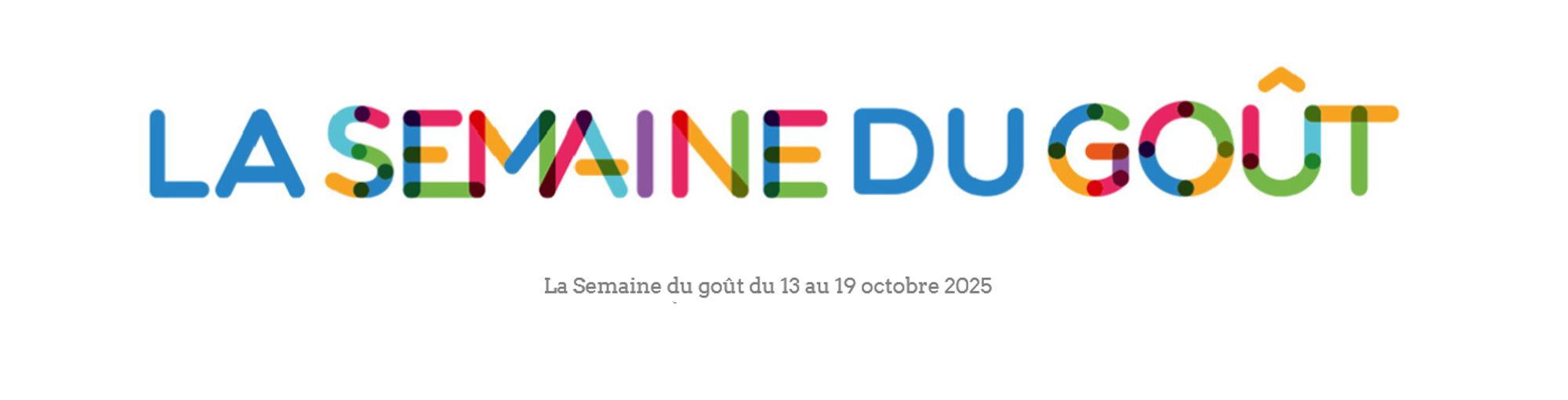 Bandeau Semaine du goût 2025