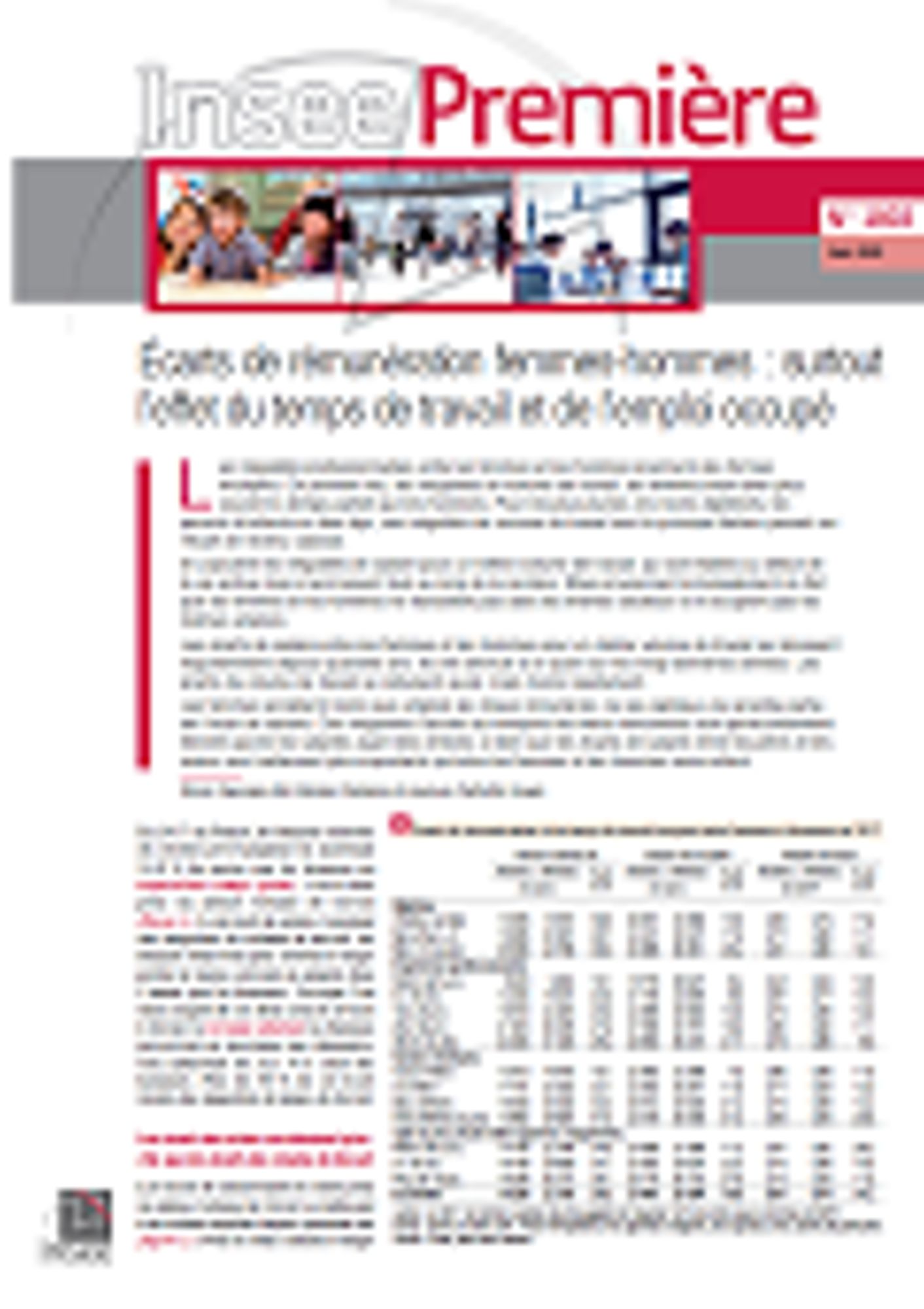 Insee Premiere n°1803-2020