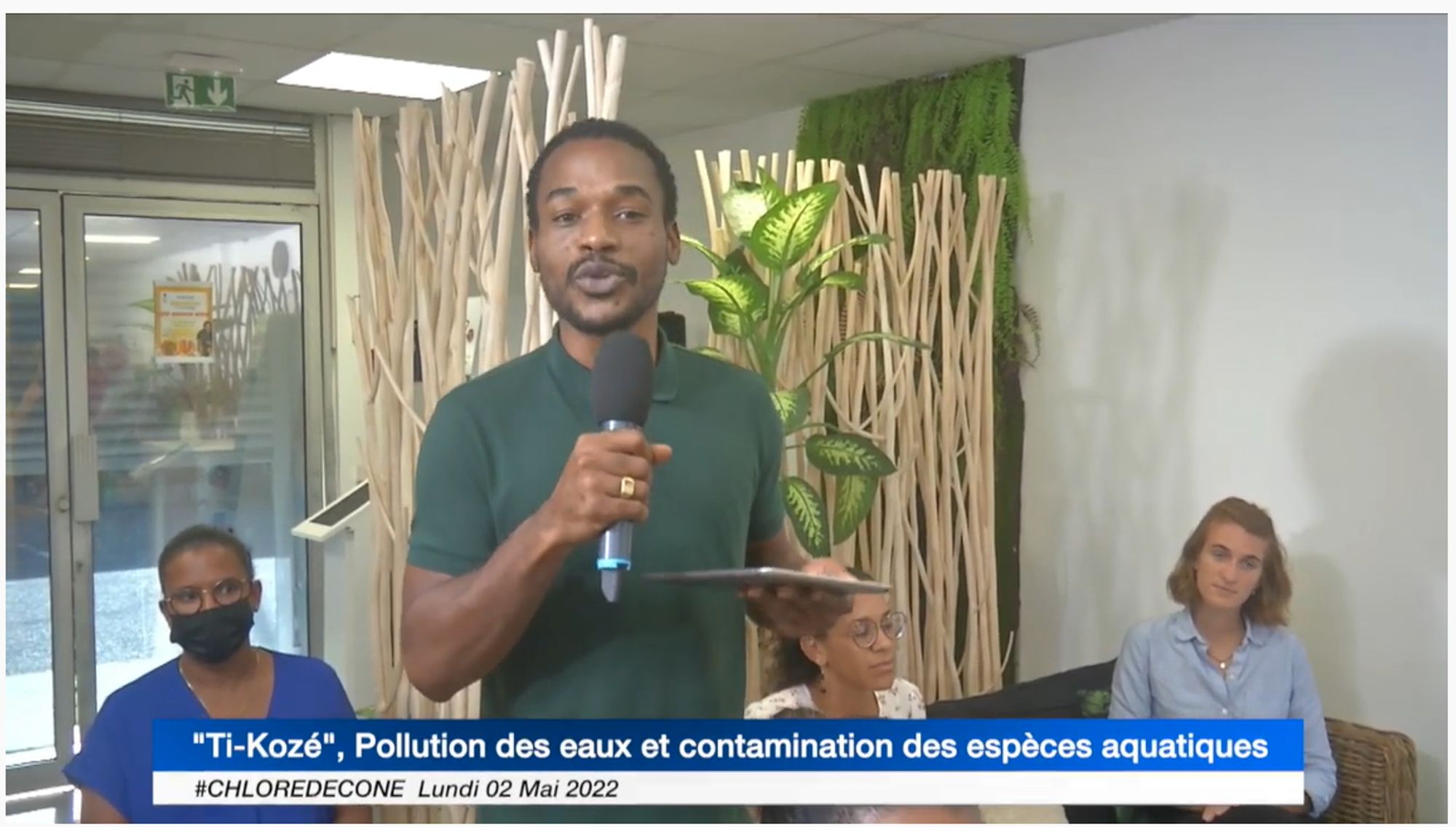 Capture d'écran du webinaire