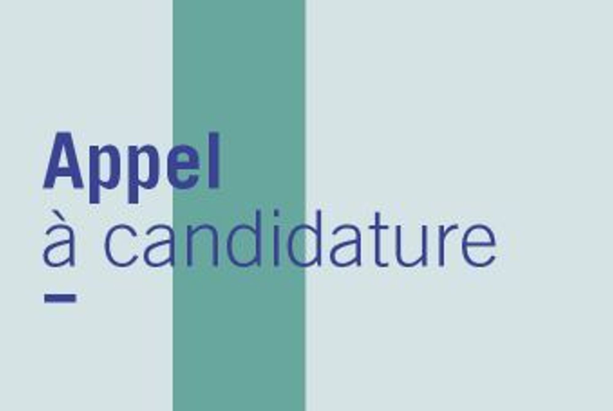 Appel à candidature