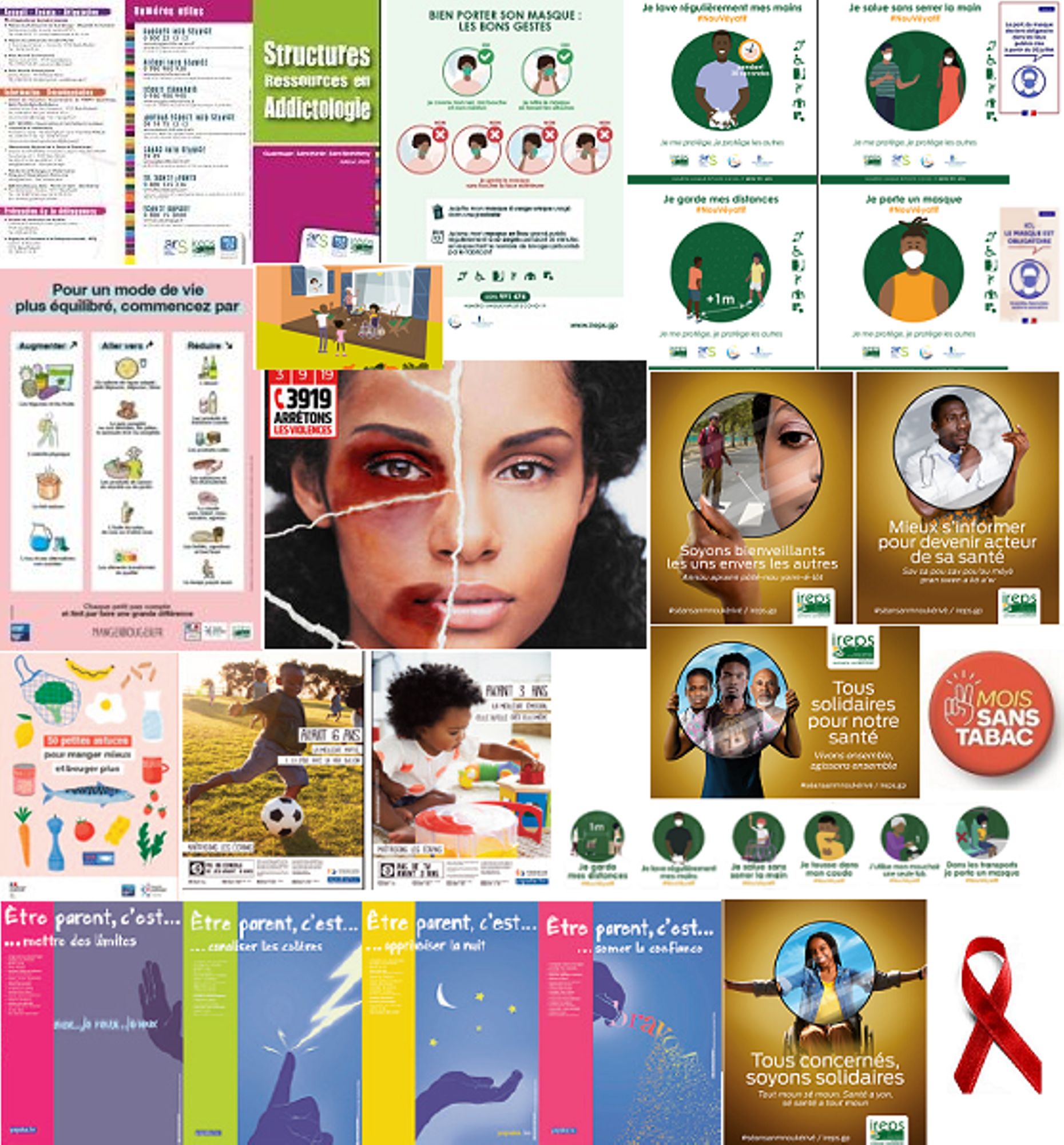 Commande de supports gratuits (brochures, dépliants, affiches et préservatifs)