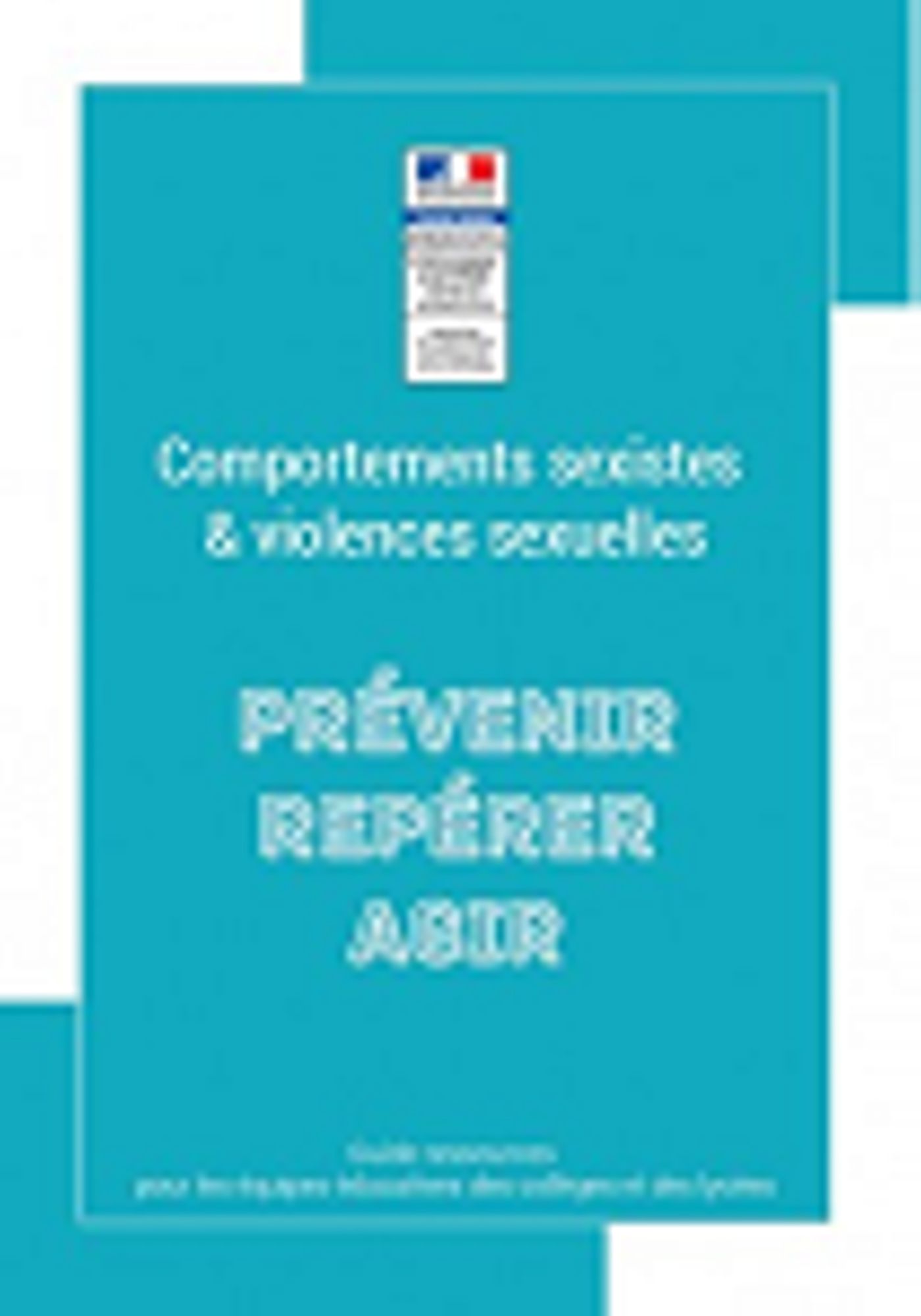 Guide ressources prévention comportements sexistes et violences sexuelles