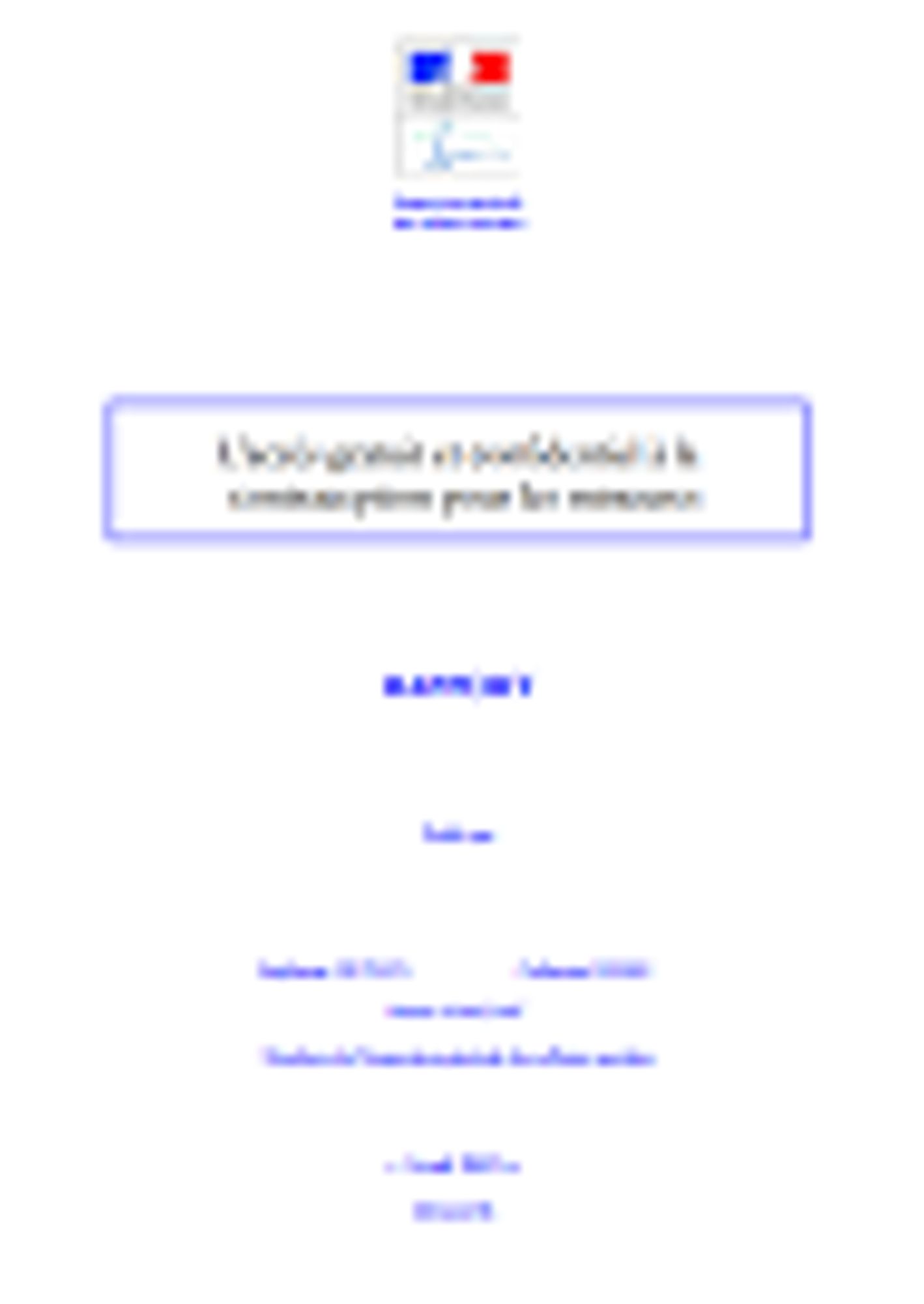 Accès gratuit et confidentiel contraception des mineures rapport IGAS 2015