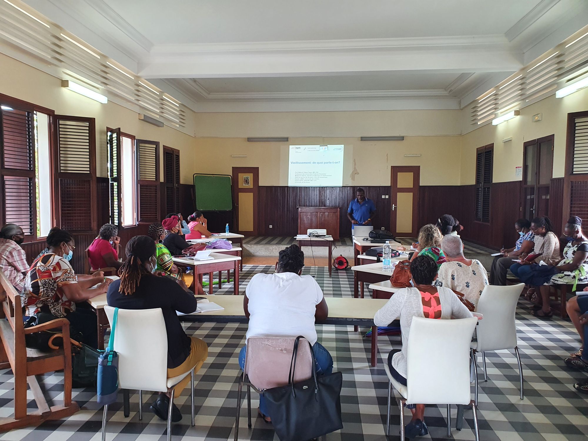 Formation professionnels de santé et aidants - Grand-Bourg Marie Galante - Pr Tabué